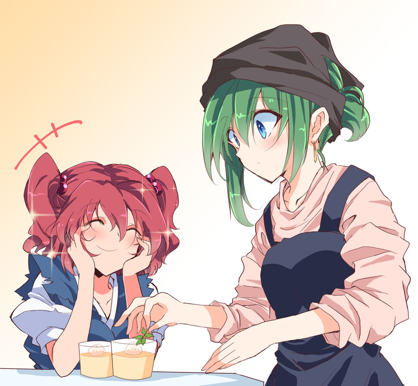 shiki eiki and onozuka komachi (touhou) drawn by ichimura_kanata