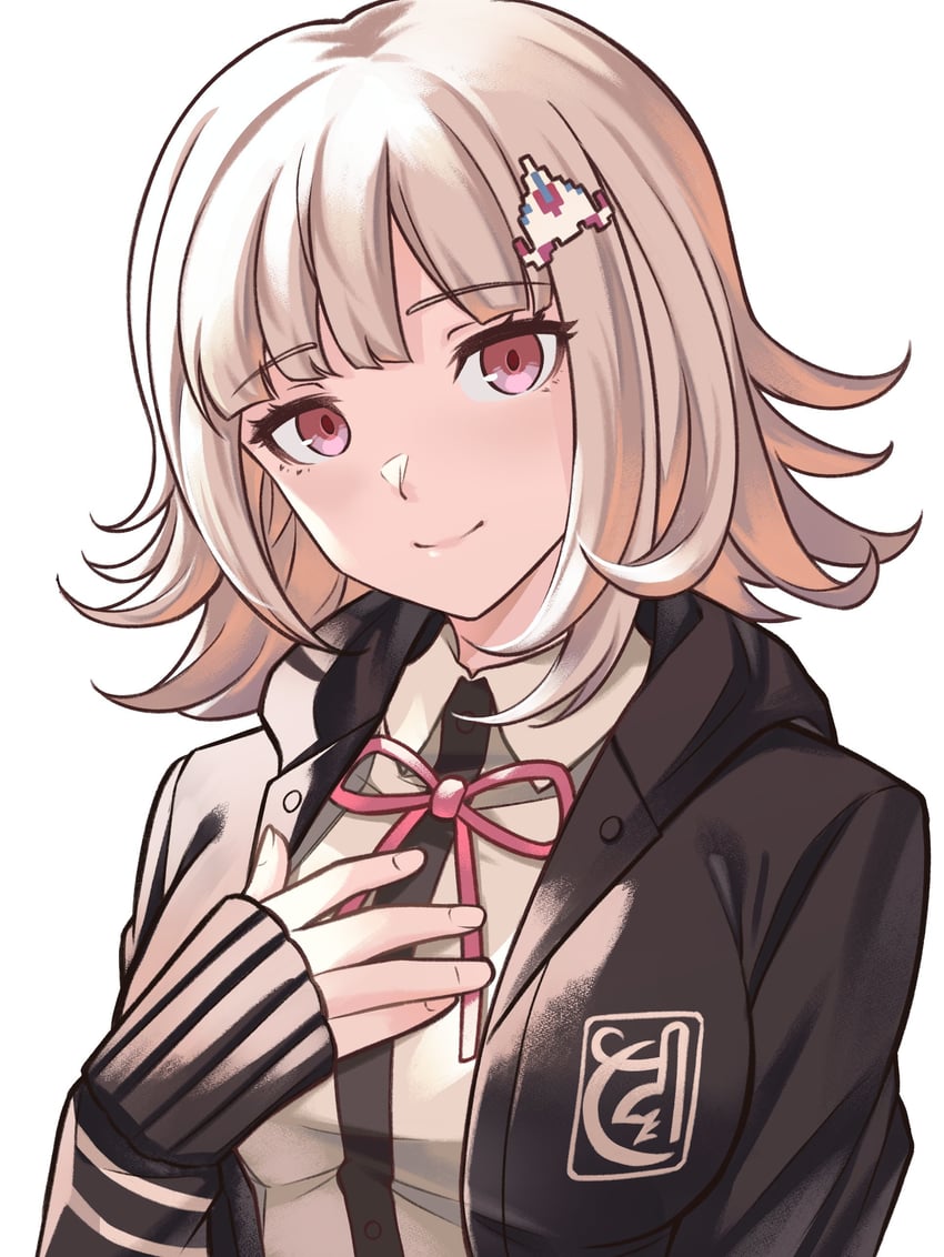 nanami chiaki (danganronpa and 2 more) drawn by wanderstillart