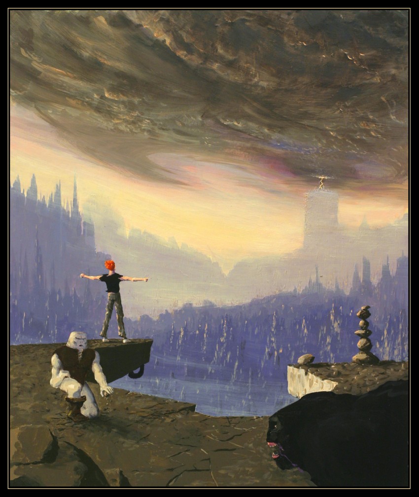 lester knight chaykin and buddy (another world) drawn by eric_chahi