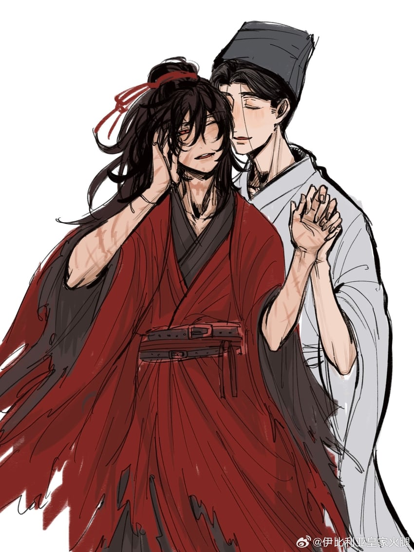 li huowang and zhuge yuan (dao gui yi xian) drawn by yi_bi_li_ya_huang_jia_huo_tui