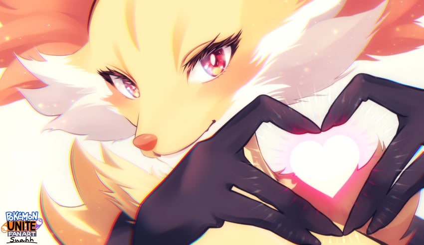 delphox (pokemon and 1 more) drawn by suahh