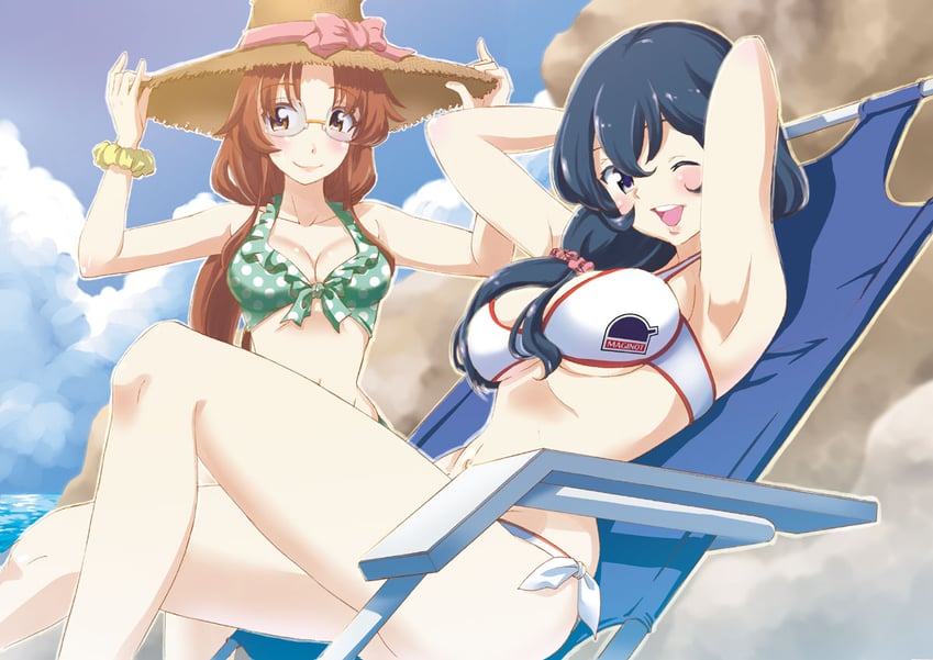 eclair and fondue (girls und panzer and 1 more) drawn by saitaniya_ryouichi