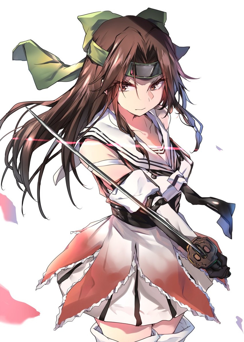 jintsuu and jintsuu kai ni (kantai collection) drawn by soukou_makura