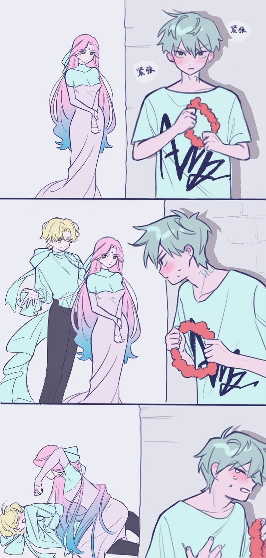 mizi, till, and luka (alien stage) drawn by yi_jun_(cangshushu873)