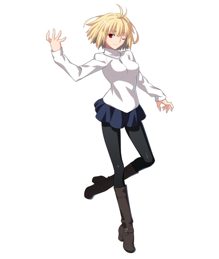 arcueid brunestud (tsukihime and 2 more) drawn by takeuchi_takashi