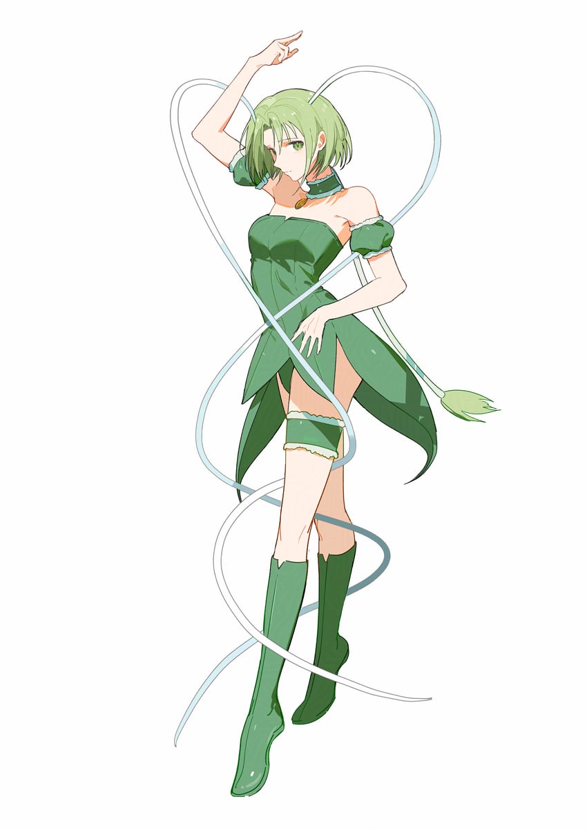 midorikawa lettuce and mew lettuce (tokyo mew mew) drawn by morgue_(southsakura)