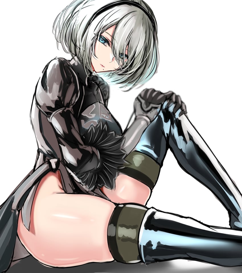 2b (nier and 1 more) drawn by kaoru1307