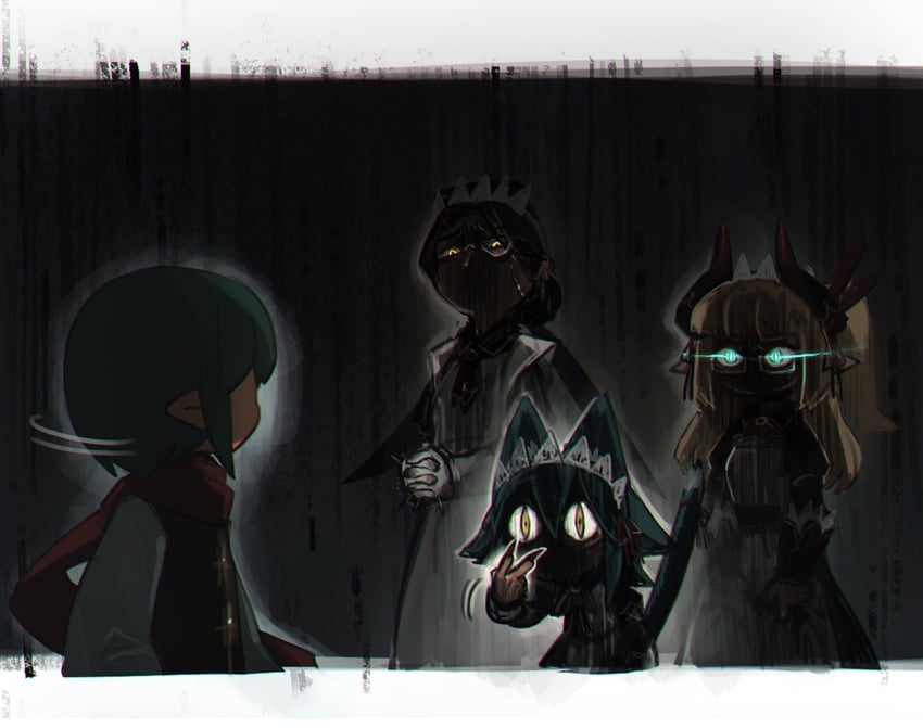 flareze and wallace (original) drawn by porforever