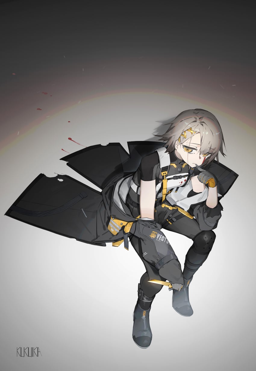vector (girls' frontline and 1 more) drawn by tr07