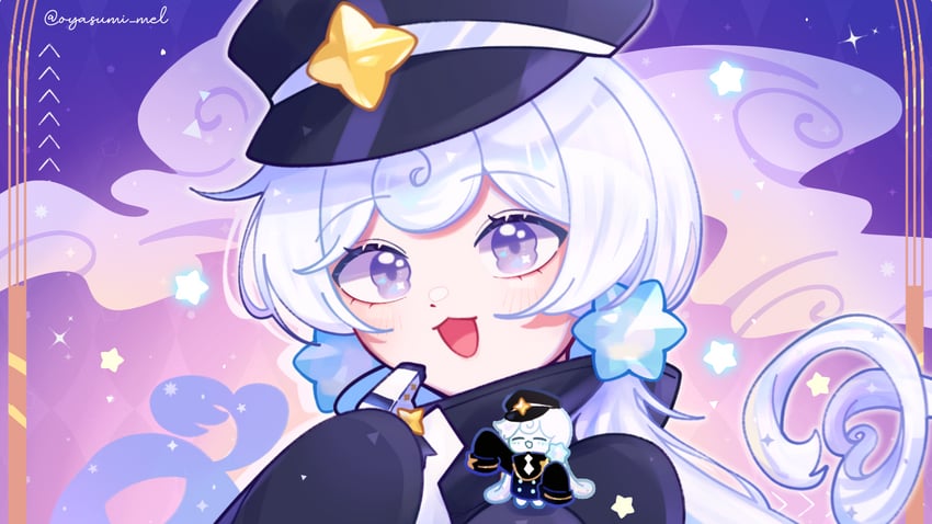 milky way cookie (cookie run and 1 more) drawn by oyasumi_mel