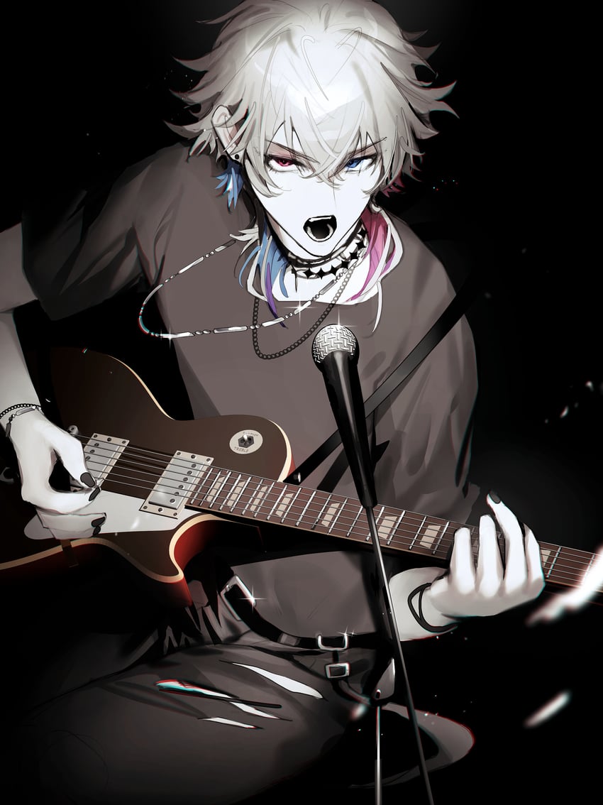 gavis bettel (holostars and 1 more) drawn by karna_desu