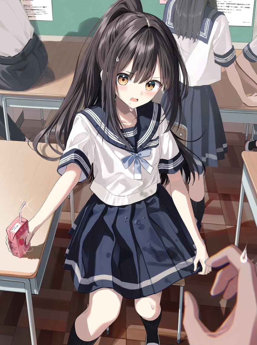 osana naruka (original) drawn by pentagon_(railgun_ky1206)
