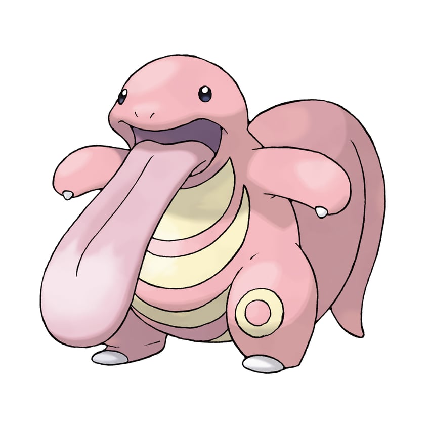lickitung (pokemon and 1 more) drawn by sugimori_ken