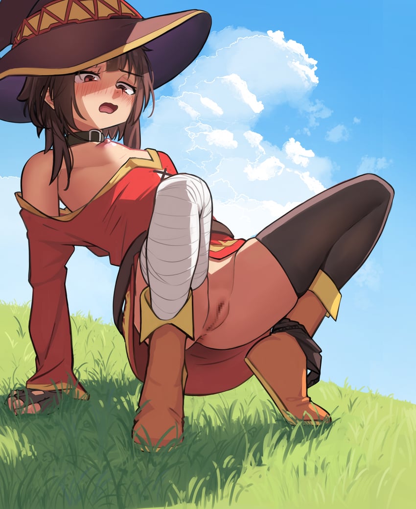megumin (kono subarashii sekai ni shukufuku wo!) drawn by madaotheory