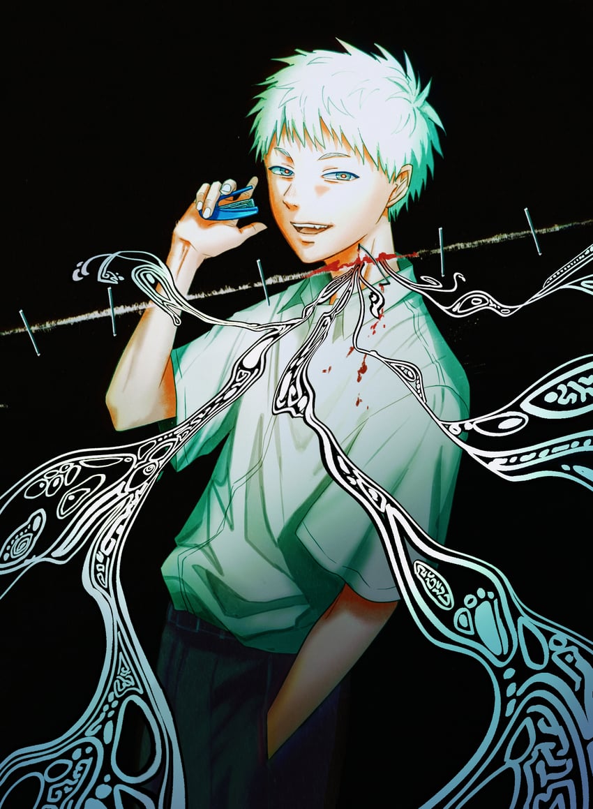 indou hikaru (hikaru ga shinda natsu) drawn by nano_(h-koki0911)