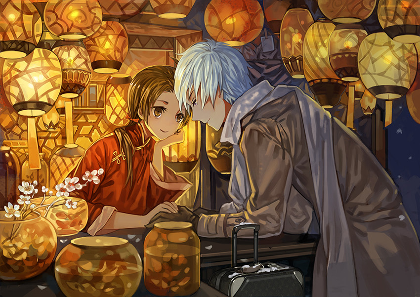 russia and china (axis powers hetalia) drawn by ao_hitomi