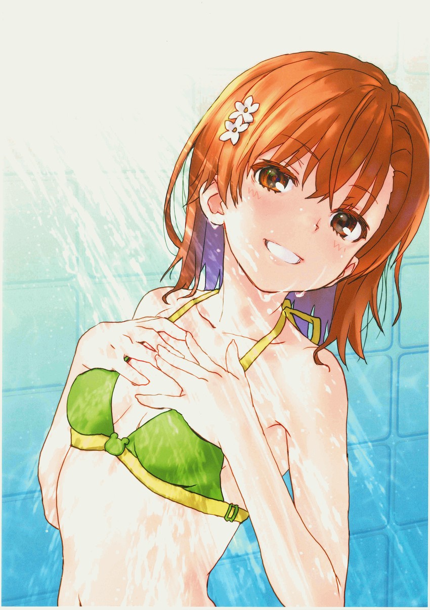 misaka mikoto (toaru majutsu no index and 1 more) drawn by raika9