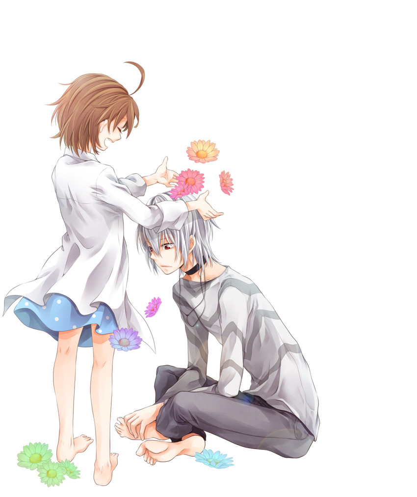 accelerator and last order (toaru majutsu no index) drawn by meso_(goma-meso)