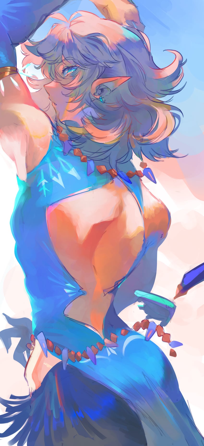 link (the legend of zelda and 1 more) drawn by mochiboni