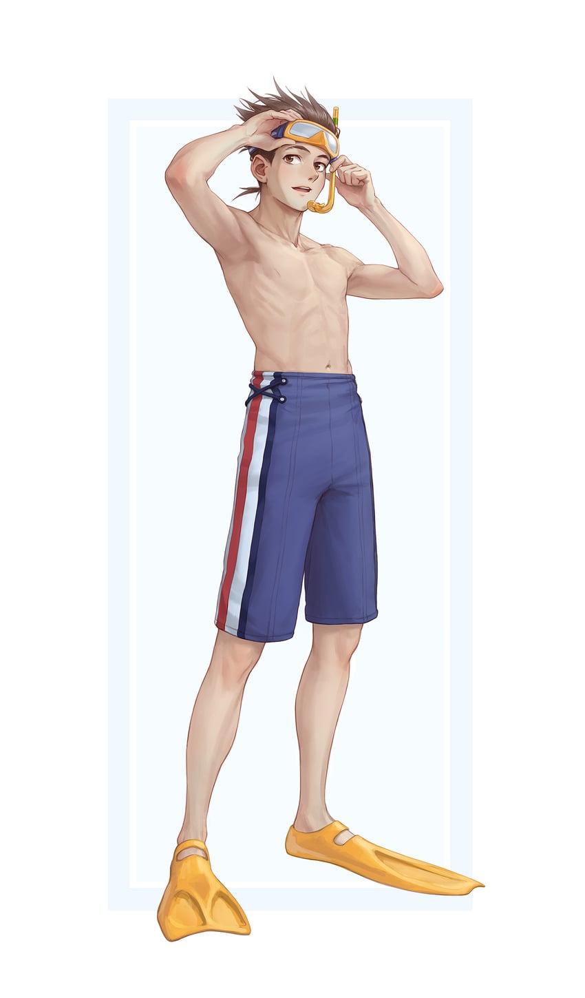 lloyd irving (tales of and 1 more) drawn by kazuko_(towa)