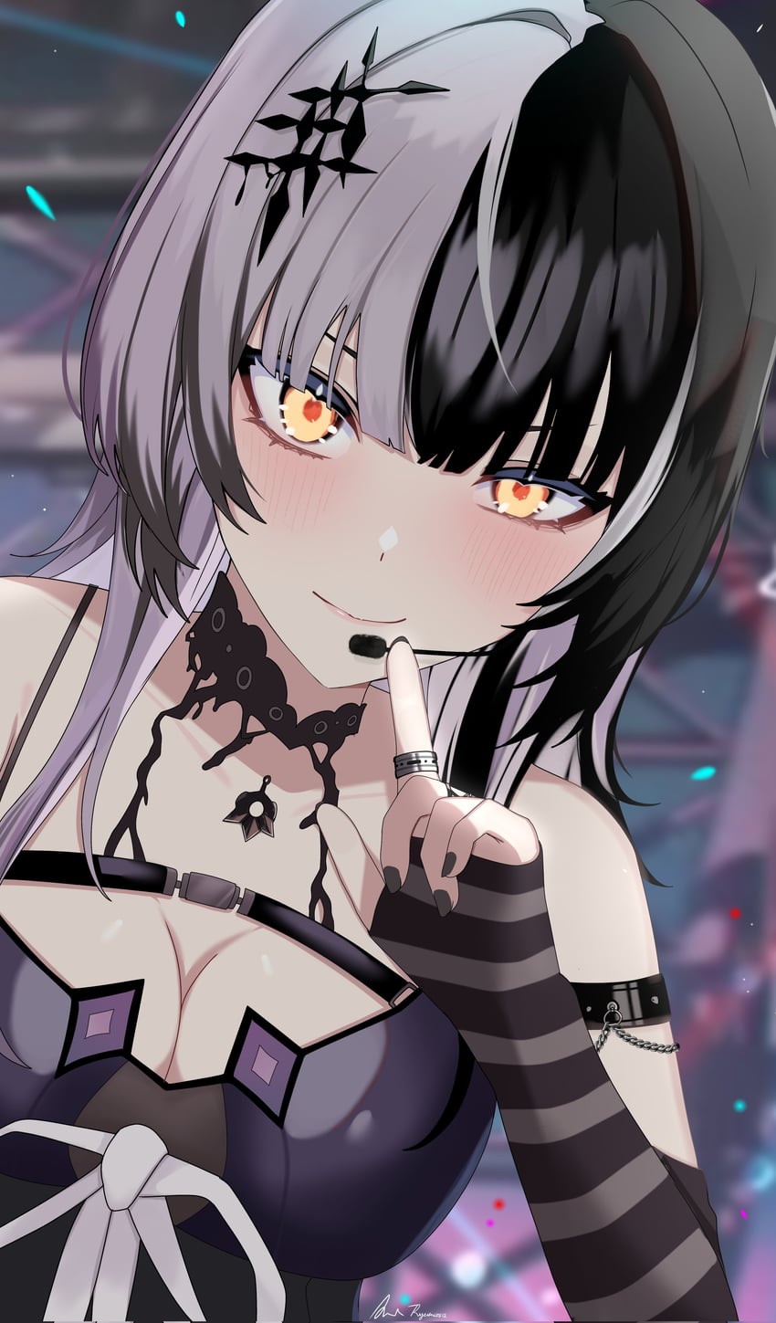 shiori novella (hololive and 1 more) drawn by ryuuki_(artist)