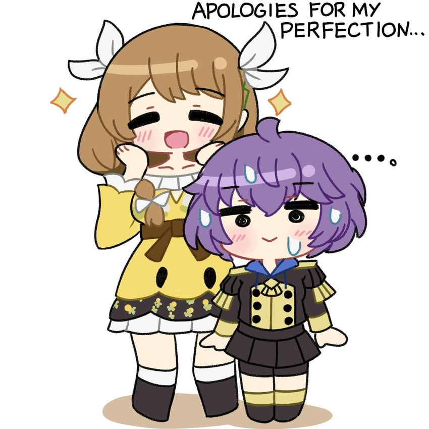 bernadetta von varley and goldmary (fire emblem and 2 more) drawn by hiro_kayama