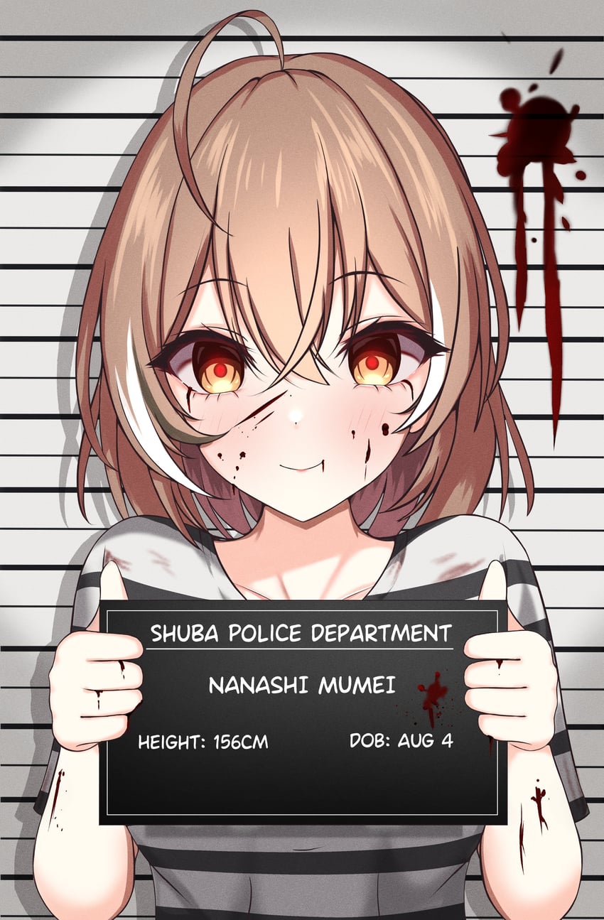 nanashi mumei (hololive and 1 more) drawn by panpanmc4