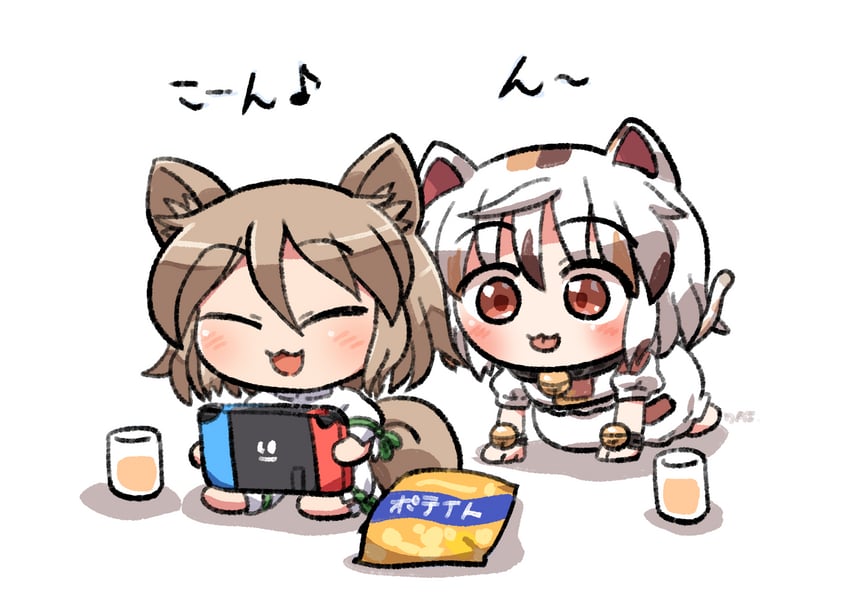 kudamaki tsukasa and goutokuji mike (touhou) drawn by rokugou_daisuke