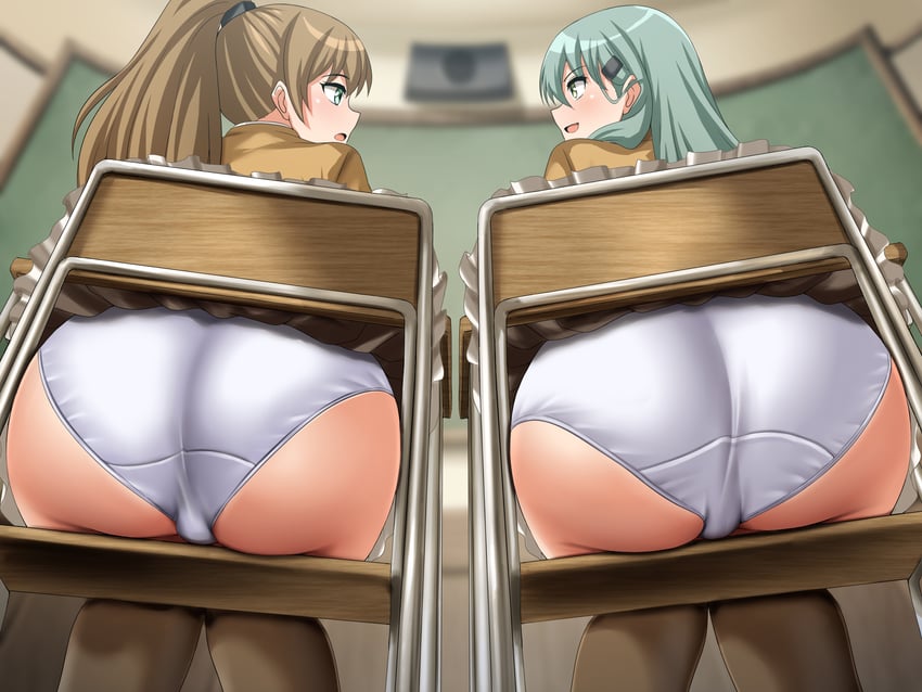 suzuya, kumano, suzuya kai ni, and kumano kai ni (kantai collection) drawn by zanntetu