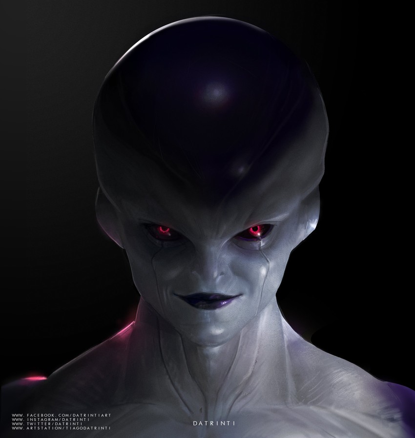 frieza and final form frieza (dragon ball and 1 more) drawn by tiago_datrinti