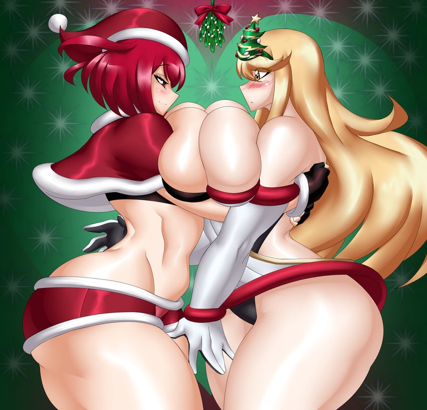 pyra and mythra (xenoblade chronicles and 1 more) drawn by kailyn