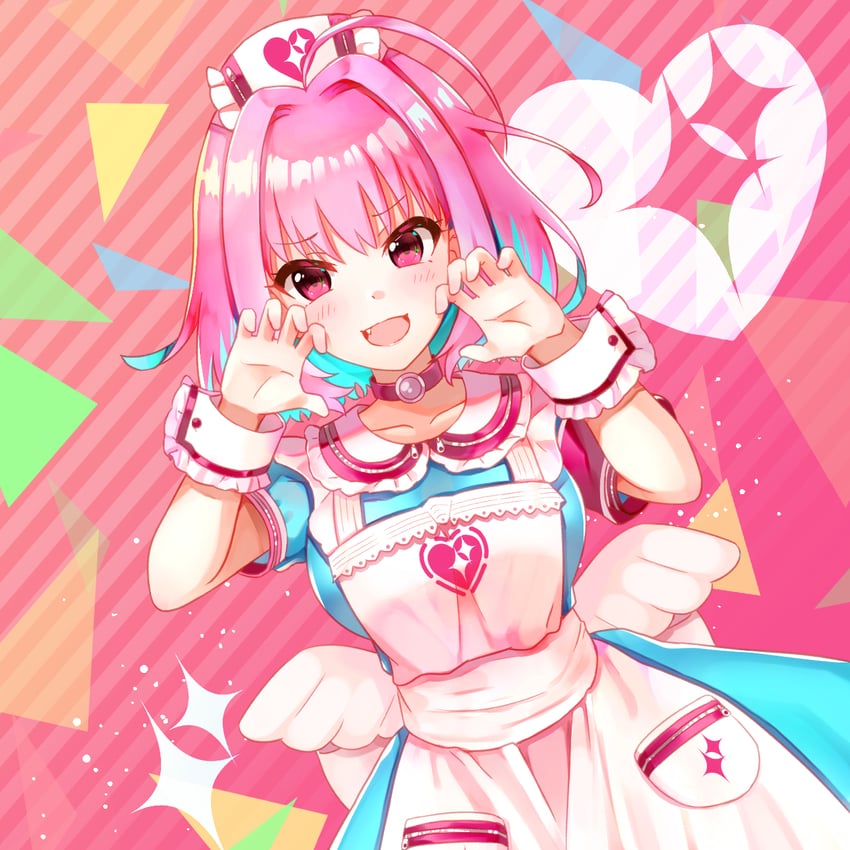 yumemi riamu (idolmaster and 2 more) drawn by komomomito