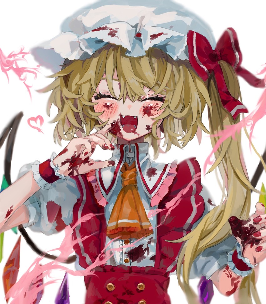 flandre scarlet (touhou and 1 more) drawn by wabun