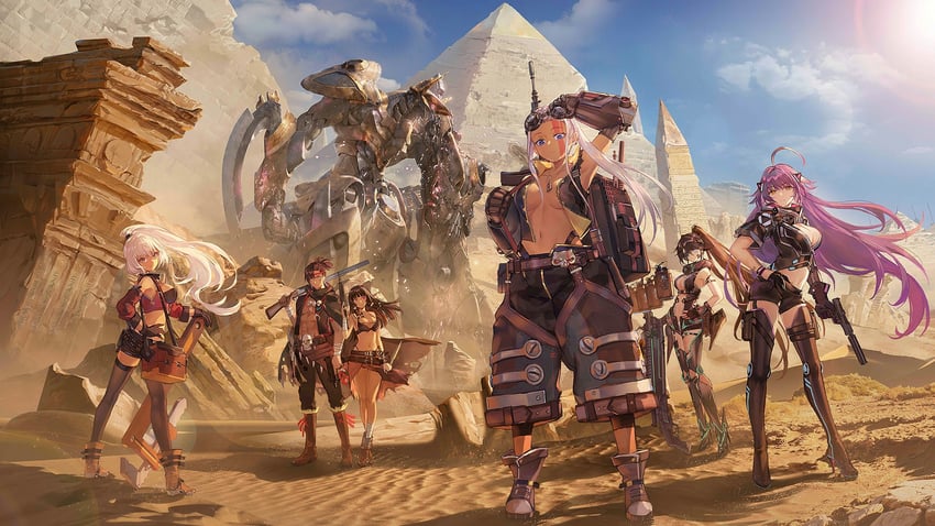 elaine, serenity, anubis, nadia, sura, and 2 more (iron saga)