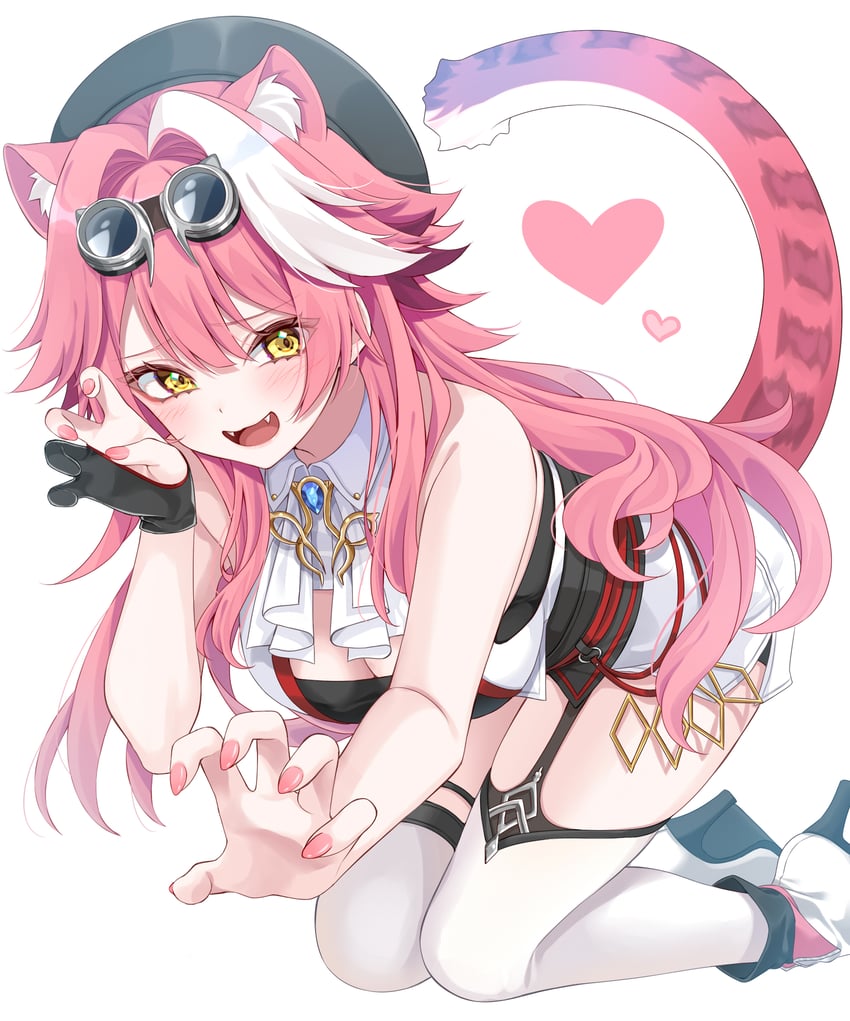 raora panthera (hololive and 1 more) drawn by mogu_(au1127)