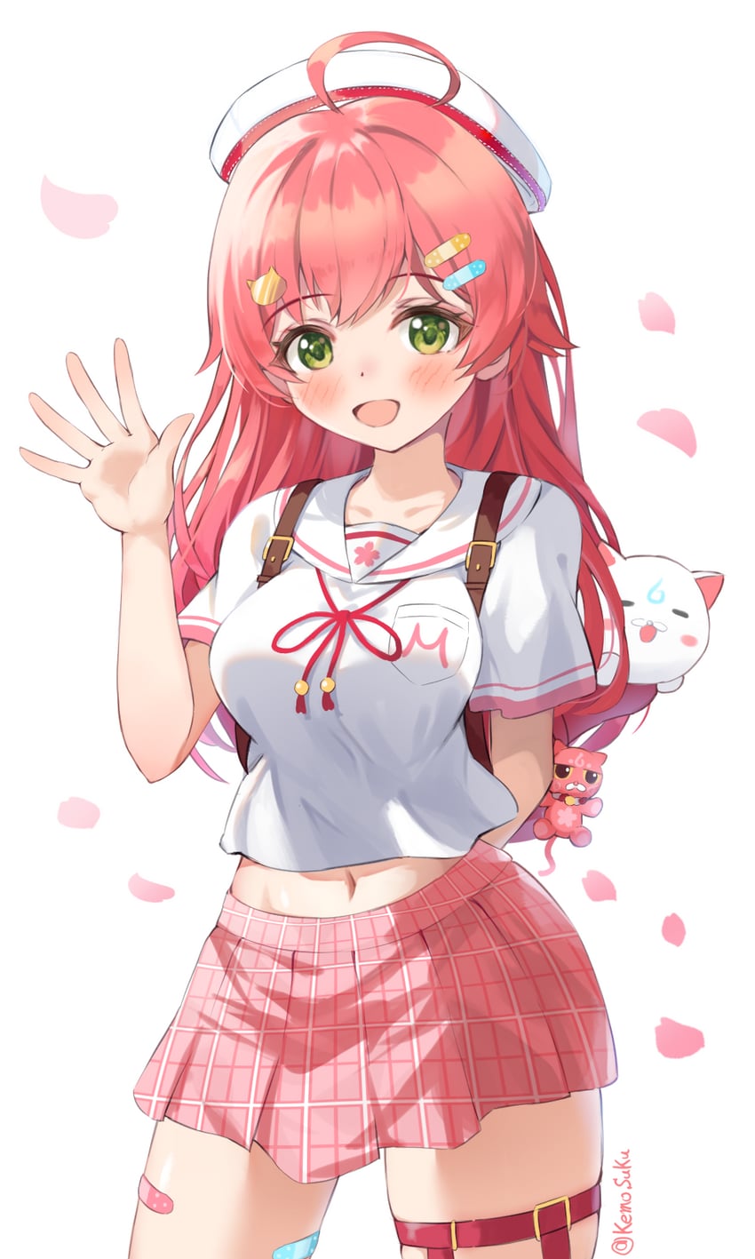 sakura miko, 35p, and kintoki (hololive) drawn by keesuke_(kkosyoku)