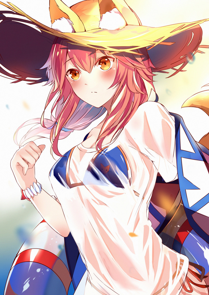 tamamo and tamamo no mae (fate and 1 more) drawn by kouqiang_l
