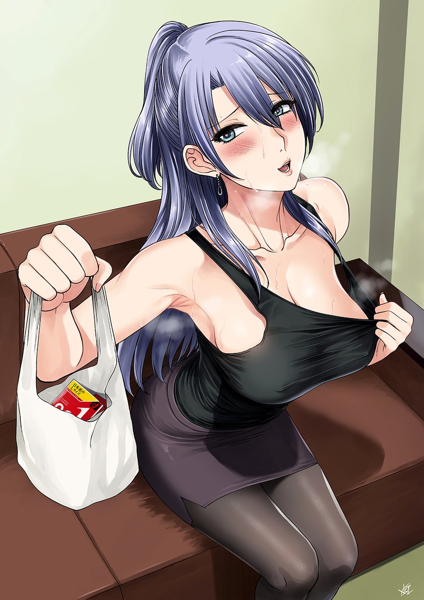 himuro ayame (rikei ga koi ni ochita no de shoumeishitemita) drawn by xter