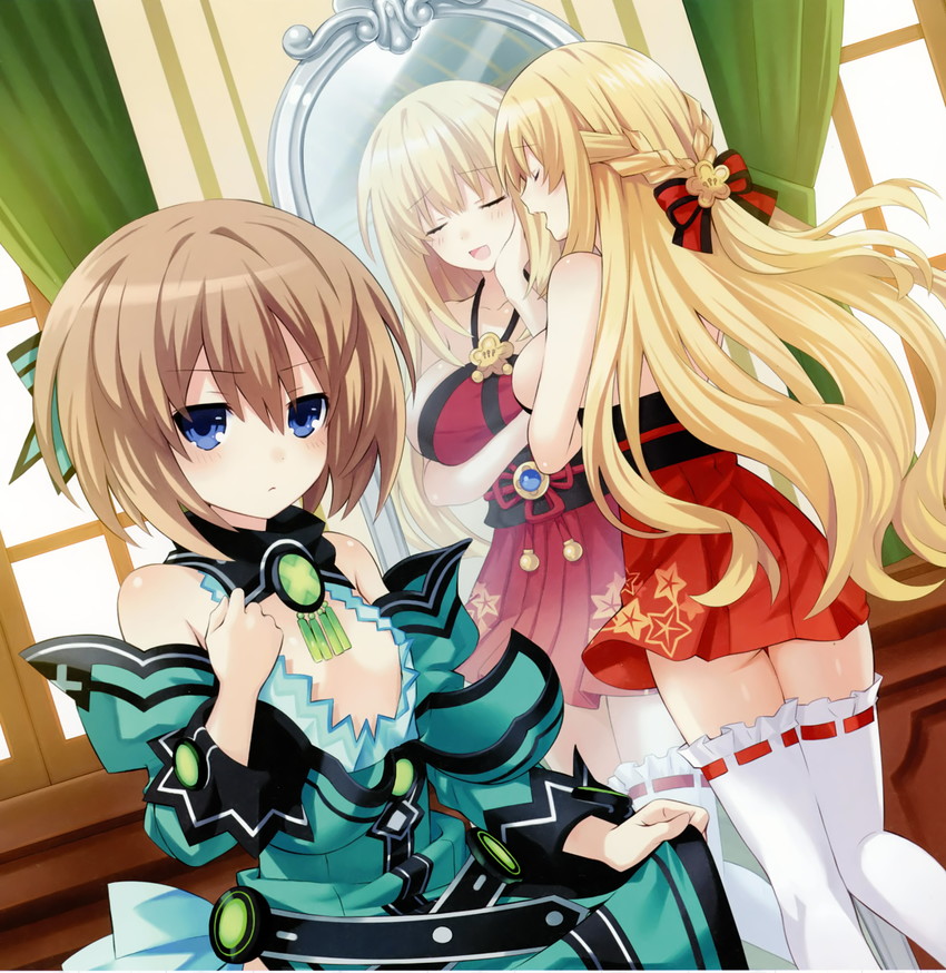 blanc and vert (neptune and 1 more) drawn by manamitsu