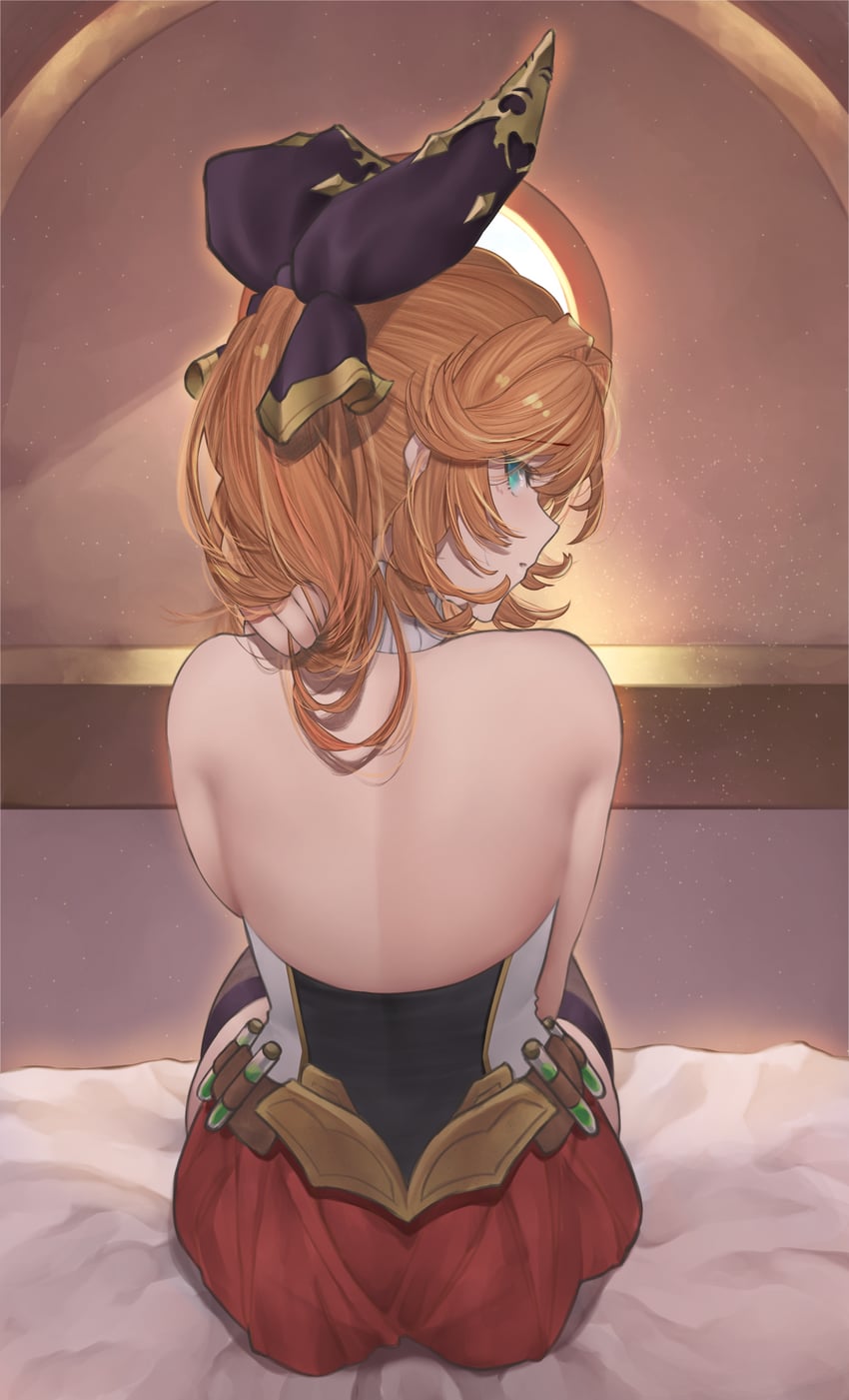 clarisse (granblue fantasy) drawn by betabeet