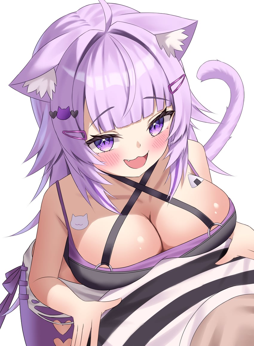 nekomata okayu (hololive) drawn by kumoru_(kumoru_145)