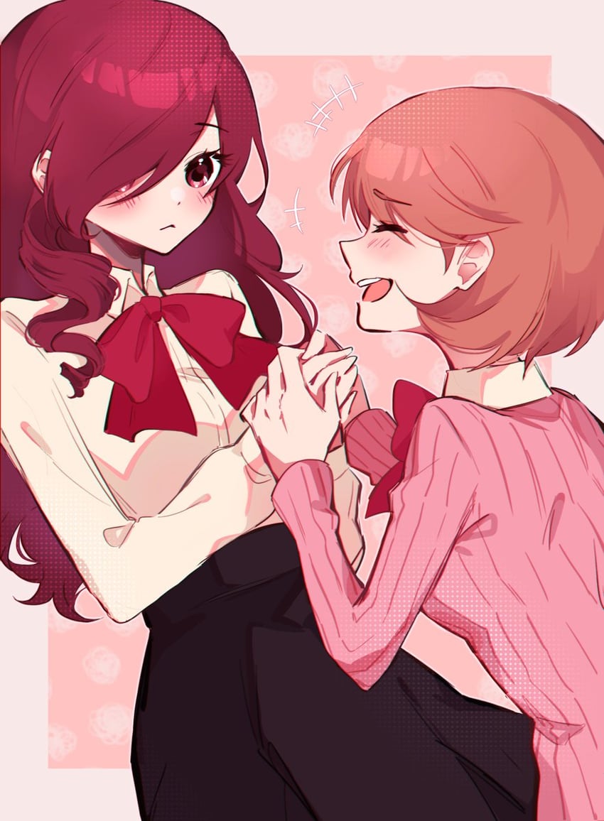 takeba yukari and kirijou mitsuru (persona and 1 more) drawn by emi_star