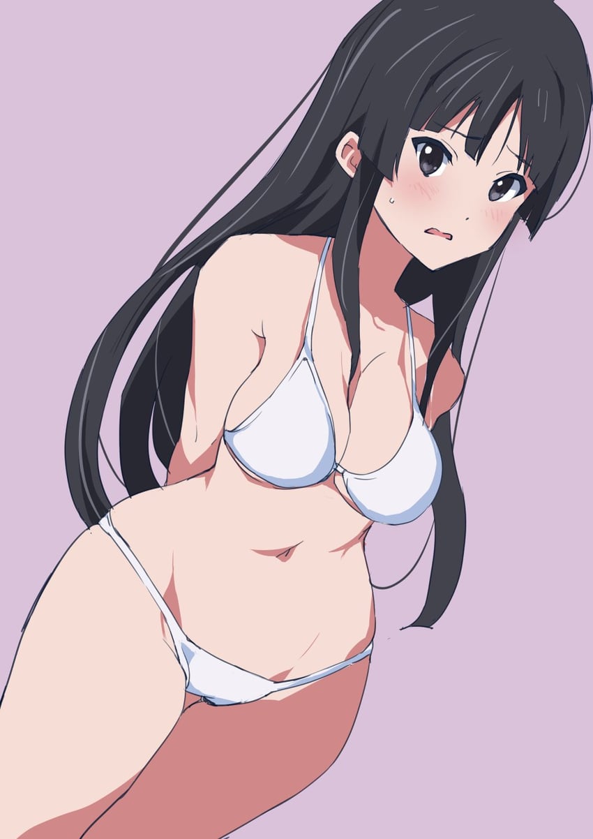 akiyama mio (k-on!) drawn by coveredcore