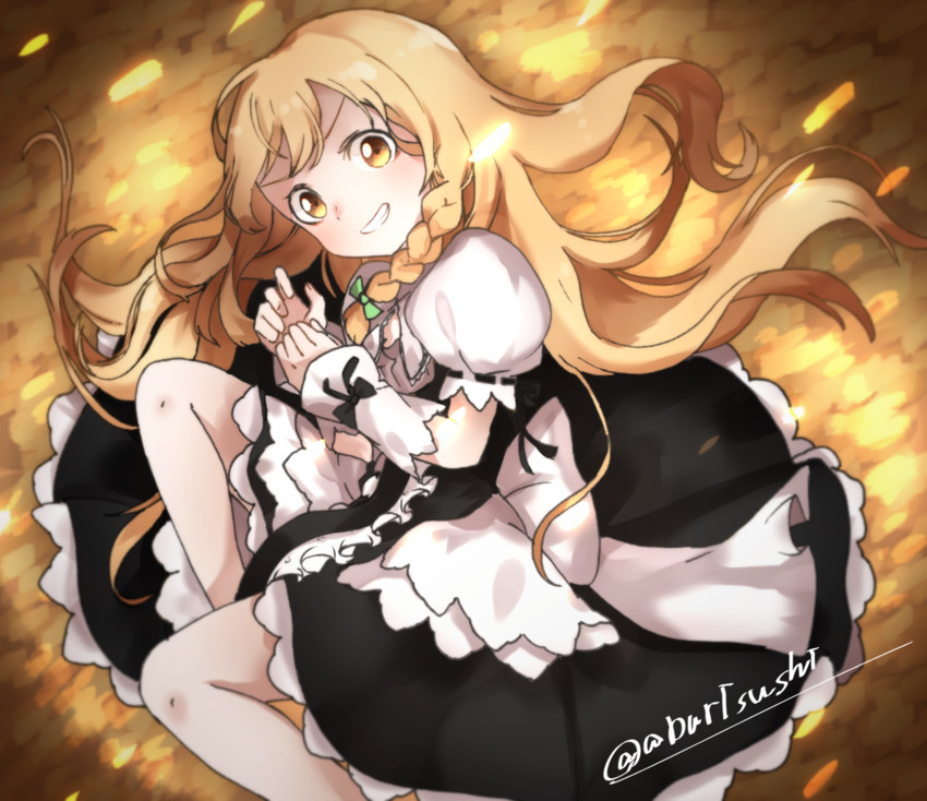 kirisame marisa (touhou and 1 more) drawn by abukawa_honpo