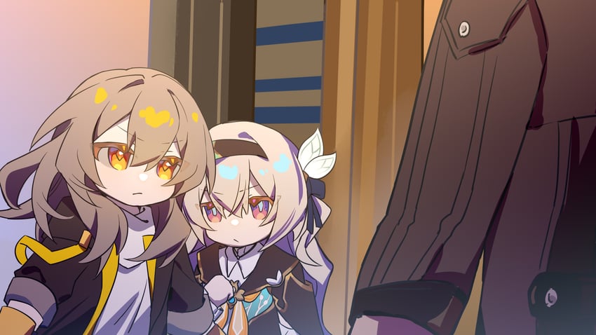 trailblazer, firefly, and stelle (honkai and 1 more) drawn by kylinleng