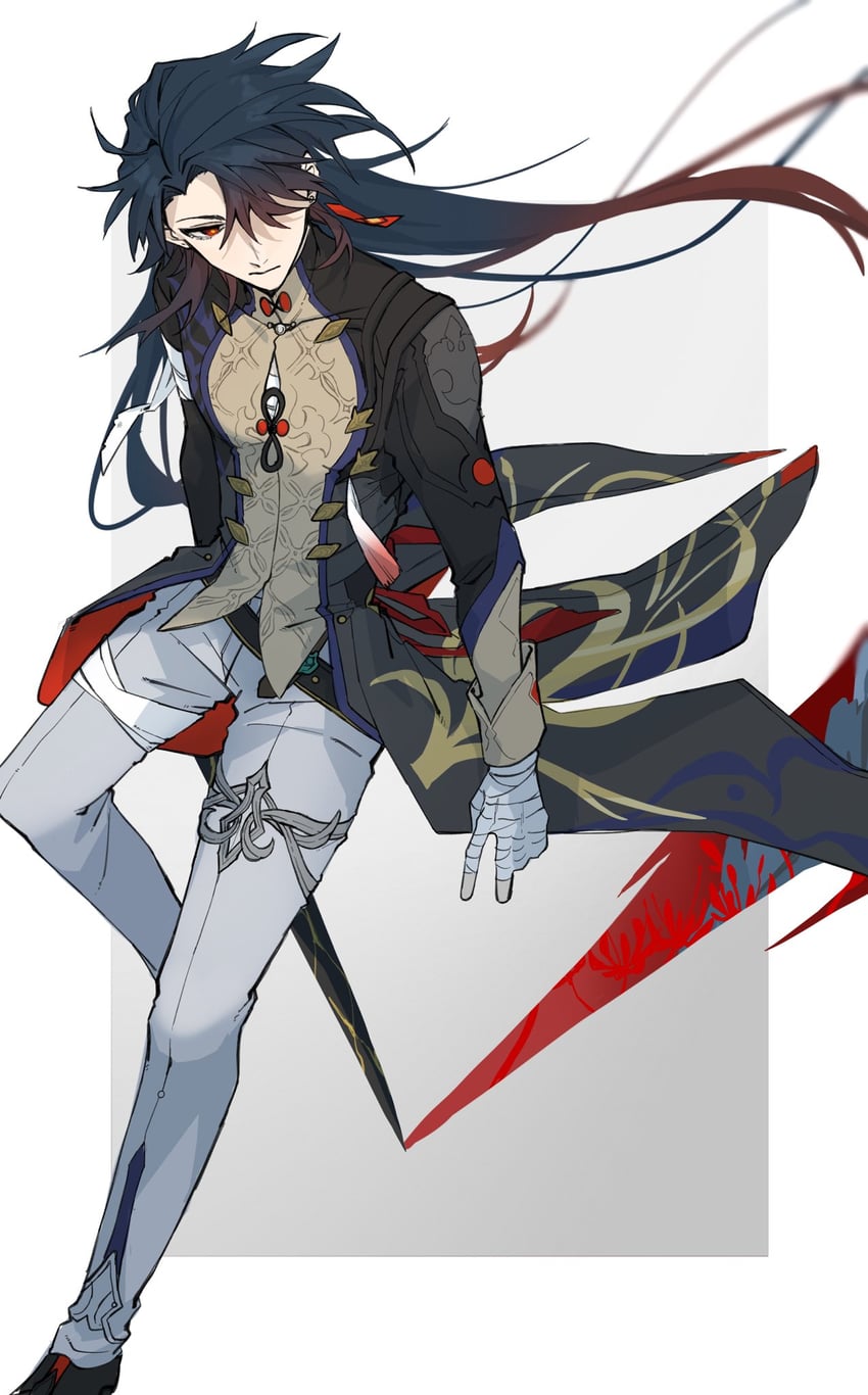 blade (honkai and 1 more) drawn by oshoyu_(aree9)