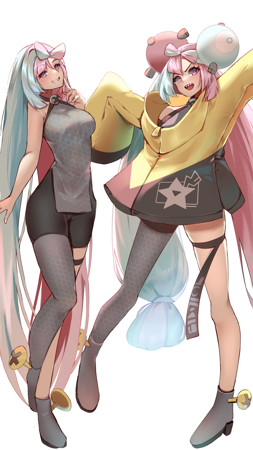 iono (pokemon and 1 more) drawn by momdy_(talesshinja)