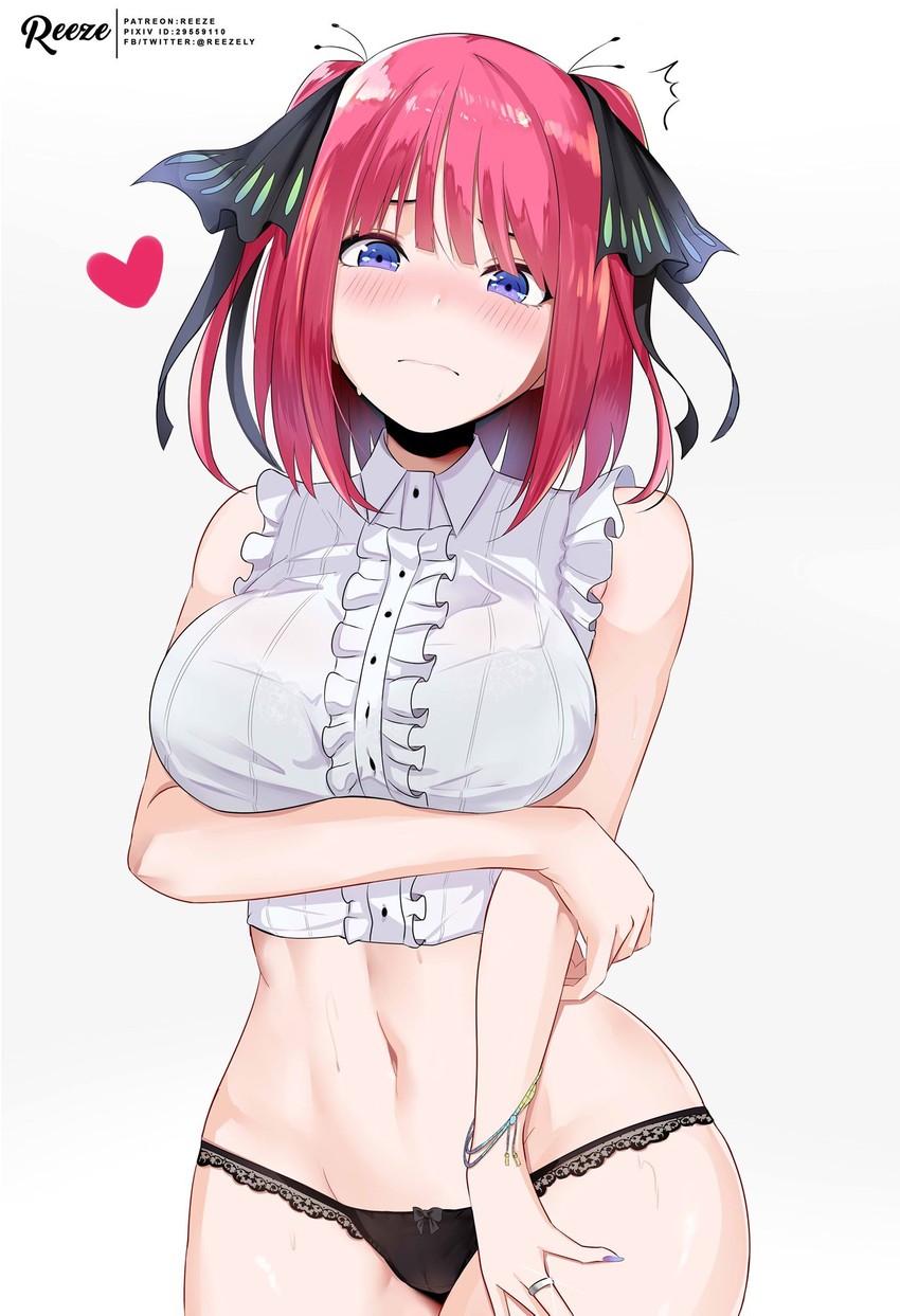 nakano nino (go-toubun no hanayome) drawn by reeze_(reezely)