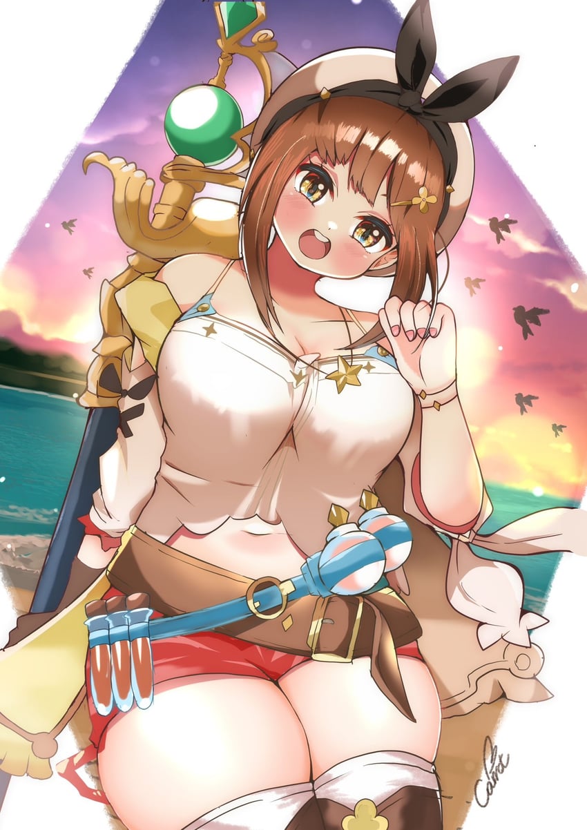 reisalin stout (atelier and 2 more) drawn by carrot_summer