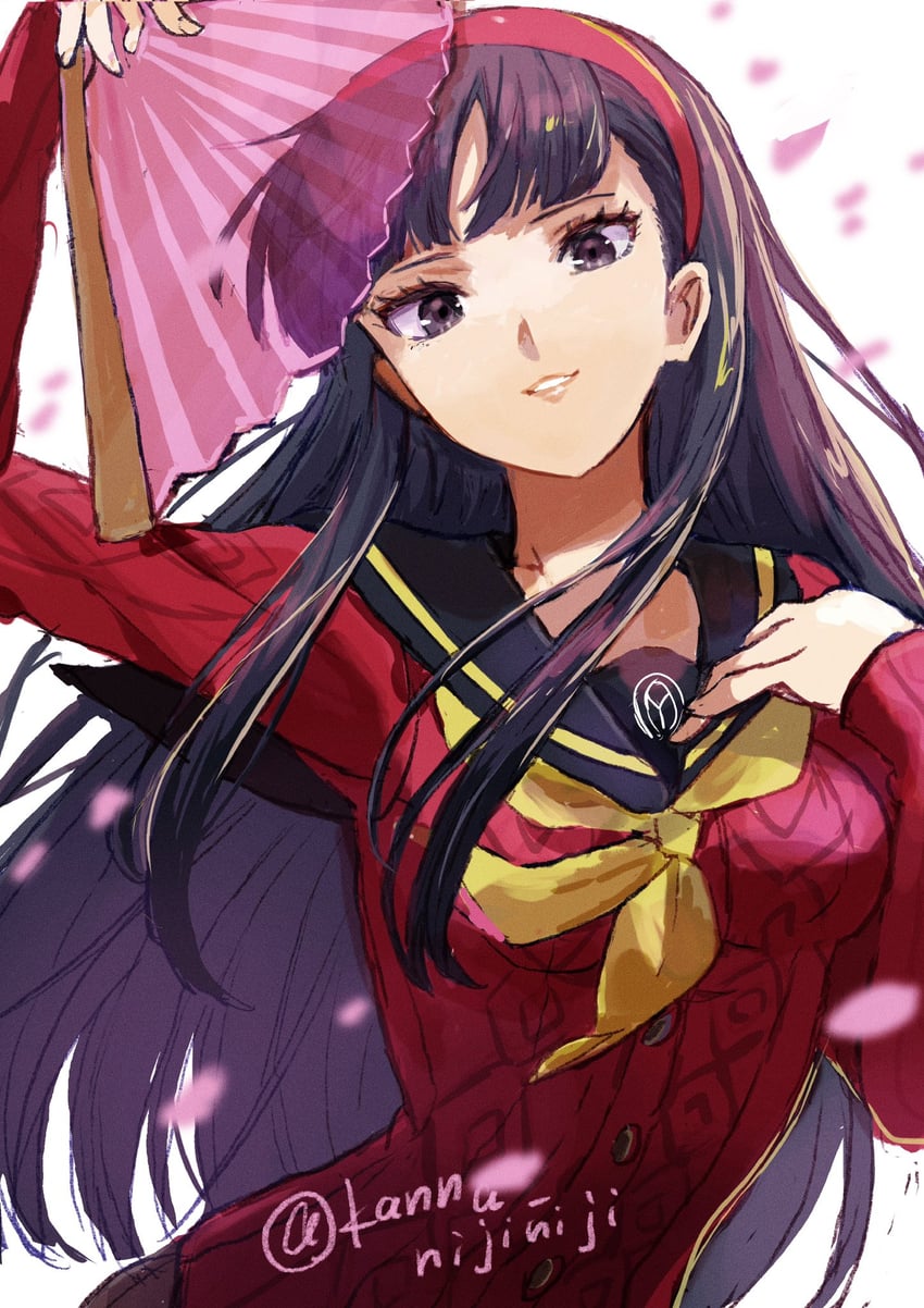 amagi yukiko (persona and 1 more) drawn by kanna_nijiniji